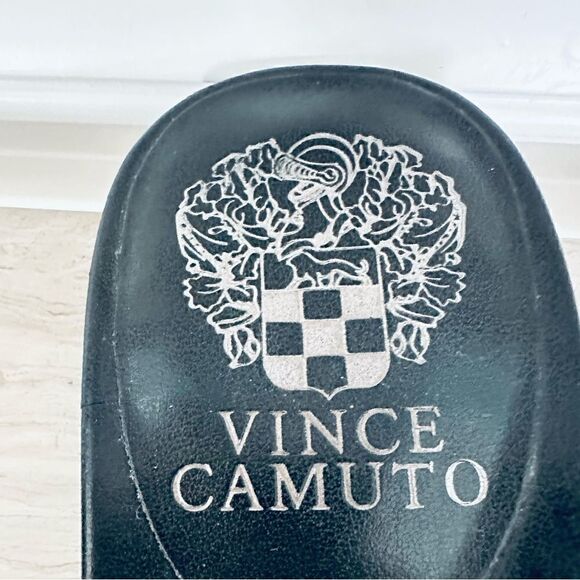 Vince Camuto, Endana suede slide sandals. - Picture 2 of 4